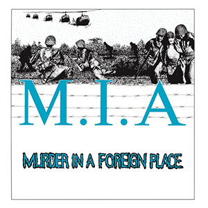 M.I.A. - Murder In A Foreign Place LP (blue) - zum Schließen ins Bild klicken
