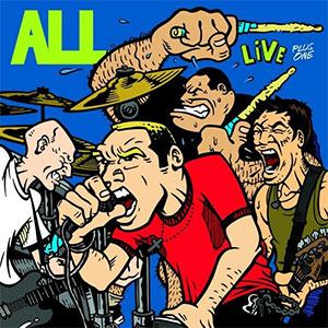 Split - All/ Descendents - Live Plus One 2xLP - zum Schließen ins Bild klicken