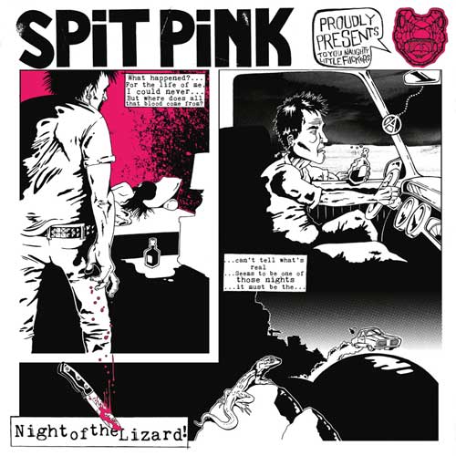 Spit Pink - Night Of The Lizard LP - zum Schließen ins Bild klicken