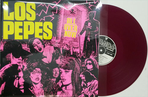 Los Pepes - All Over Now LP (limited) - Click Image to Close