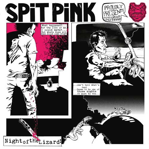Spit Pink - Night Of The Lizard LP (repress) - zum Schließen ins Bild klicken