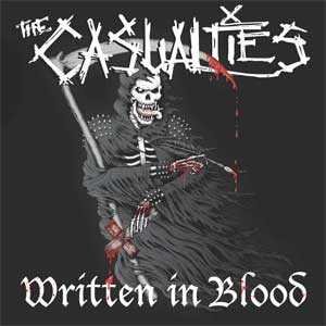 Casualties, The – Written In Blood LP - zum Schließen ins Bild klicken