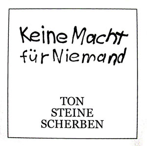 Ton Steine Scherben ‎– Keine Macht Für Niemand 2xLP - Click Image to Close