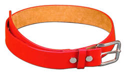 Gürtel für Buckles rot - Click Image to Close