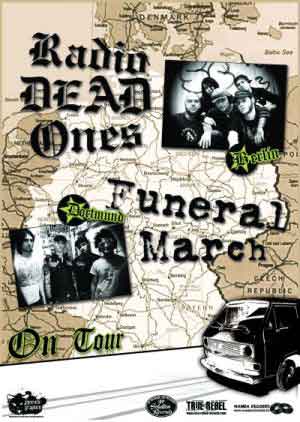 Poster Funeral March/ Radio Dead Ones - zum Schließen ins Bild klicken