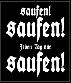 Saufen Saufen [AU0069] - €1.30 - Wanda Records - Mailorder