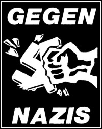 Gegen Nazis Schwarz - zum Schließen ins Bild klicken
