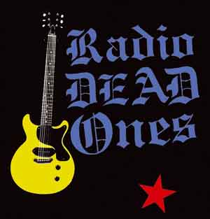 Radio Dead Ones farbig (gestickt) - zum Schließen ins Bild klicken