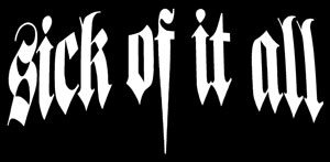 Sick Of It All - Schriftzug (Druck) - Click Image to Close