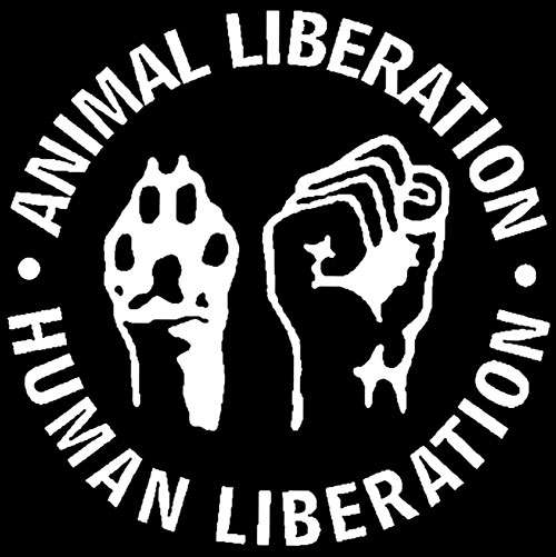 Animal Liberation - Faust + Pfote (Druck) - zum Schließen ins Bild klicken