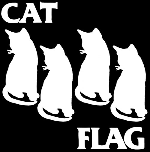 Cat Flag (Druck) - zum Schließen ins Bild klicken