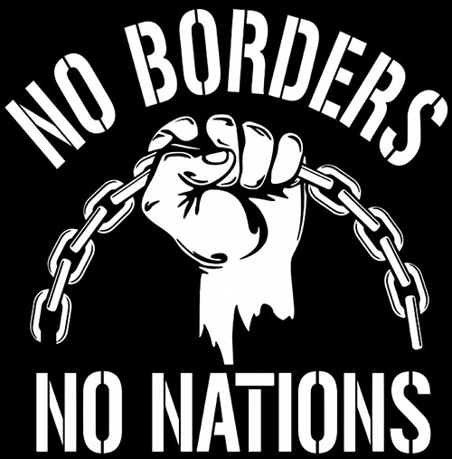 No Borders - No Nations (Druck) - zum Schließen ins Bild klicken