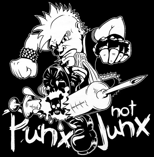 Punx Not Junx (Druck) - zum Schließen ins Bild klicken